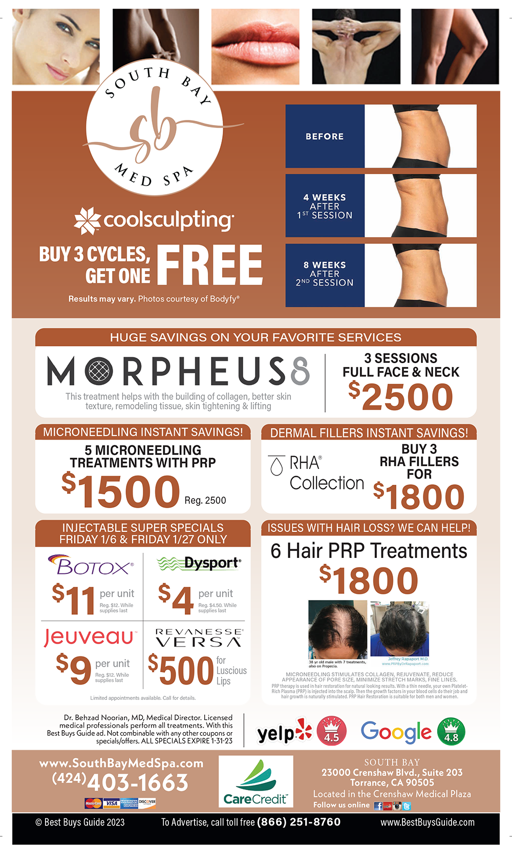 January Coolsculpting Offer